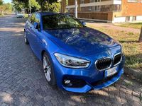 Usata BMW 118 M Sport 150 CV (110 kW) 2016 Blu/azzurro Utilitaria