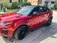Usata Land Rover Range Rover evoque HSE Dynamic 179 CV (131 kW) 2016 Rosso Cabrio