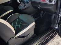 Usata Fiat 500C 69 CV (50 kW) 2019 Nero Cabrio