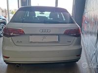 Usata Audi A3 Business 110 CV (80 kW) 2017 Bianco Berlina