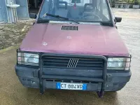 Usata Fiat Panda 45 CV (33 kW) 1991 Rosso Berlina