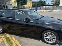 Usata BMW 316 116 CV (85 kW) 2016 Nero Station wagon