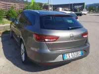 Usata Seat Leon ST Business 105 CV (77 kW) 2014 Grigio Station wagon