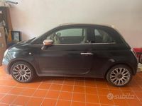 Usata Fiat 500 2009 Nero Cabrio