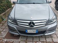 Usata Mercedes C200 2011 Verde Berlina