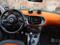 Usata Smart ForFour 71 CV (52 kW) 2015 Grigio Utilitaria