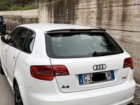 Usata Audi A3 Attraction 140 CV (102 kW) 2012 Bianco Utilitaria