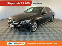 Usata Mercedes C220 170 CV (125 kW) 2019 Nero Berlina