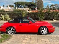 Usata Porsche 911 250 CV (183 kW) 1991 Rosso Cabrio