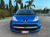Usata Peugeot 107 68 CV (50 kW) 2009 Blu Utilitaria