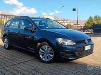 Usata VW Golf VII Business 110 CV (80 kW) 2017 Blu Station wagon