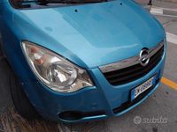 Usata Opel Agila 68 CV (50 kW) 2012 Blu Monovolume