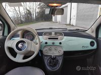 Usata Fiat 500 Lounge 69 CV (50 kW) 2015 Verde Berlina