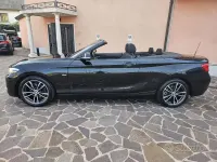 Usata BMW 218 Sport Line 150 CV (110 kW) 2018 Nero Cabrio