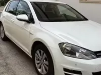 Usata VW Golf VII 110 CV (80 kW) 2015 Bianco Berlina