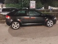 Usata Audi A3 140 CV (102 kW) 2003 Nero Utilitaria