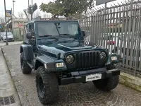 Usata Jeep Wrangler Sahara 177 CV (130 kW) 2005 Verde SUV