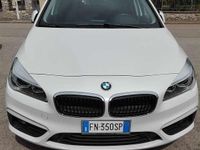 Usata BMW 216 Active Tourer Advantage 116 CV (85 kW) 2018 Bianco Monovolume