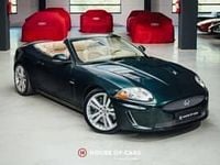 Usata Jaguar XKR 510 CV (375 kW) 2010 Verde Cabrio
