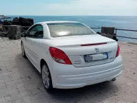 Usata Peugeot 207 CC 112 CV (82 kW) 2010 Bianco Cabrio