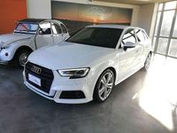 Usata Audi A3 S-Line 116 CV (85 kW) 2020 Bianco Berlina