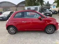 Usata Fiat 500 Lounge 69 CV (50 kW) 2010 Rosso Cabrio
