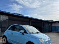 Usata Fiat 500 Lounge 85 CV (62 kW) 2011 Blu Berlina