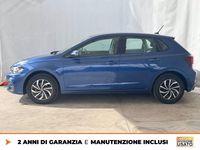 Usata VW Polo Life 95 CV (69 kW) 2025 Blu Utilitaria