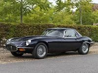Usata Jaguar E-Type Supercharged 400 CV (294 kW) 1970 Blu Cabrio