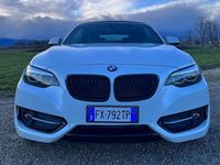 Usata BMW 218 Luxury Line 150 CV (110 kW) 2017 Bianco Cabrio