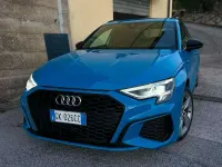 Usata Audi A3 S-Line 150 CV (110 kW) 2020 Blu/azzurro Berlina