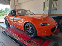 Usata Mazda MX5 184 CV (135 kW) 2019 Arancione Cabrio