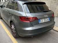 Usata Audi A3 Ambiente 110 CV (80 kW) 2014 Grigio Berlina