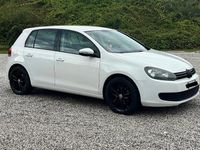 Usata VW Golf VI 122 CV (89 kW) 2011 Bianco Utilitaria
