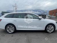 Usata Skoda Octavia SportLine 150 CV (110 kW) 2024 Bianco Station wagon