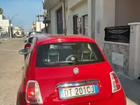 Usata Fiat 500 2009 Rosso Cabrio