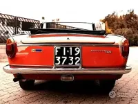 Usata Innocenti 650 69 CV (50 kW) 1960 Rosso Cabrio