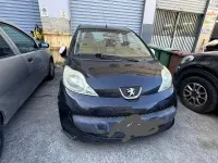 Usata Peugeot 107 68 CV (50 kW) 2007 Nero Utilitaria