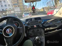 Usata Fiat 500 69 CV (50 kW) 2011 Blu Utilitaria