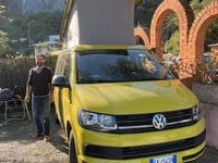 Usata VW California Beach 150 CV (110 kW) 2019 Giallo Furgone
