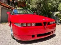 Usata Alfa Romeo SZ/RZ 210 CV (154 kW) 1989 Rosso Coupé