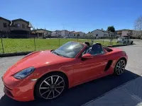 Usata Porsche 718 300 CV (220 kW) 2017 Arancione Cabrio