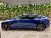 Usata Tesla Model 3 Performance 155 kW (211 CV) 2019 Blu/azzurro Berlina