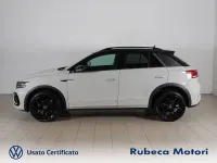 Usata VW T-Roc R-line 110 CV (80 kW) 2022 Bianco SUV