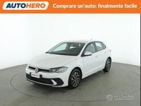 Usata VW Polo Life 95 CV (69 kW) 2022 Bianco Utilitaria