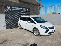 Usata Opel Zafira Tourer Cosmo 150 CV (110 kW) 2012 Bianco Monovolume