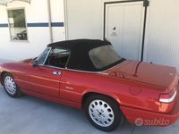 Usata Alfa Romeo Spider 1991 Rosso Cabrio