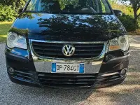 Usata VW Touran Trendline 102 CV (75 kW) 2008 Nero Monovolume