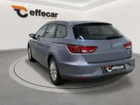 Usata Seat Leon ST Business 110 CV (80 kW) 2016 Azzurro Station wagon