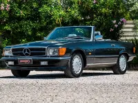Usata Mercedes SL420 218 CV (160 kW) 1988 Grigio Cabrio